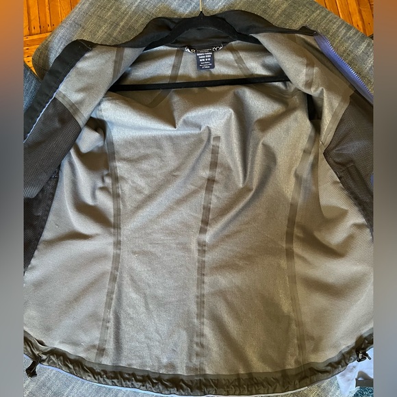 SOLD Arc'teryx Blue Gore Windstopper/Waterproof Shell Zip Women Jacket M 8-10 - Picture 2 of 12
